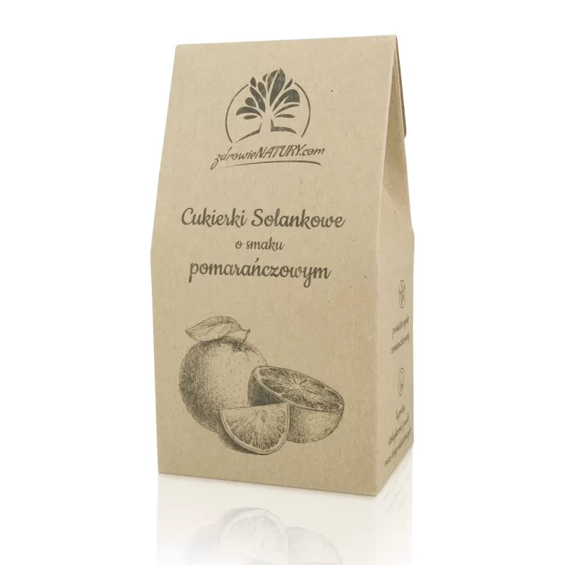 Cukierki solankowe - pomarańcza